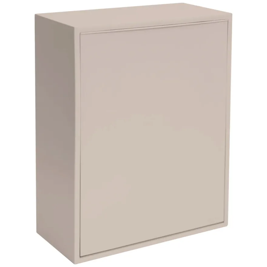 ReCollector væghængt box til affaldssortering - Silver Cloud Grey