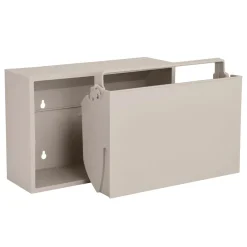 ReCollector væghængt skraldespand - MINI - Silver Cloud Grey