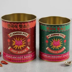 Rex London Metaldåser - Hot Sauce Medium. Sæt med 2 stk