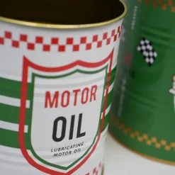 Rex London Metaldåser - Motor Oil. Sæt med 2 stk