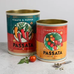 Rex London Metaldåser - Passata XL. Sæt med 2 stk