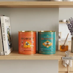 Rex London Metaldåser - Wildflower Honey Medium. Sæt med 2 stk