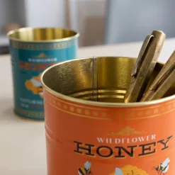 Rex London Metaldåser - Wildflower Honey Medium. Sæt med 2 stk