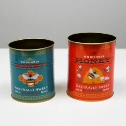Rex London Metaldåser - Wildflower Honey Medium. Sæt med 2 stk