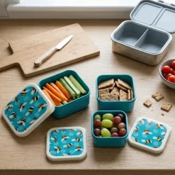 Rex London Snack Boxes. Sæt med 3 stk. Humlebi