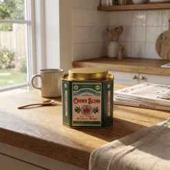 Rex London Tedåse i metal - Crown Blend