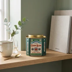 Rex London Tedåse i metal - Crown Blend