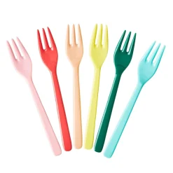 RICE Kagegafler i melamin - Dance Out Colors