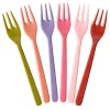 RICE Kagegafler i melamin, Multi Colors, 26