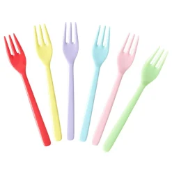 RICE Kagegafler i melamin, YIPPIE YIPPIE YEAH colors
