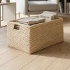 RICE XL Raffia kurv med håndtag - Natur