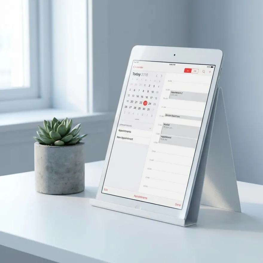 SECTOR Bog- og iPad holder - Hvid