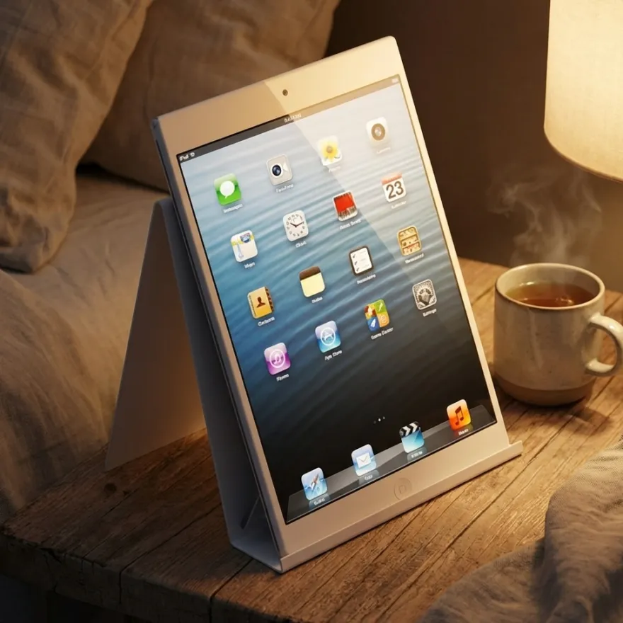 SECTOR Bog- og iPad holder - Hvid