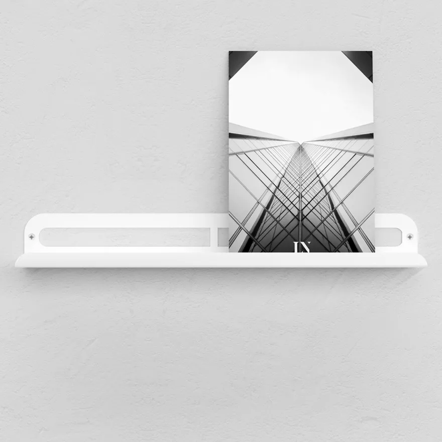 SECTOR Gallerihylde i metal - 27,5 cm. Hvid