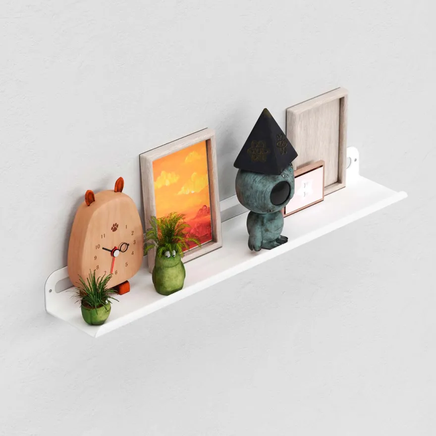 SECTOR Gallerihylde i metal - 40 cm. Hvid