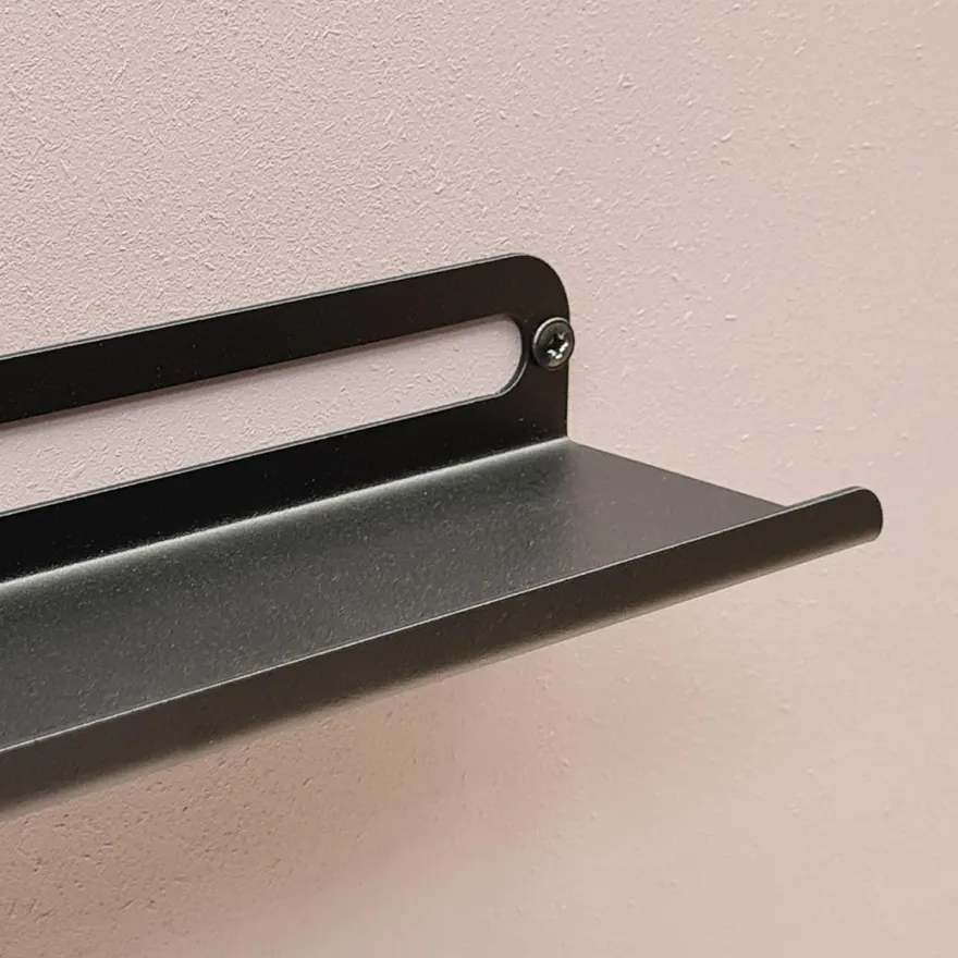 SECTOR Gallerihylde i metal - 40 cm. Sort