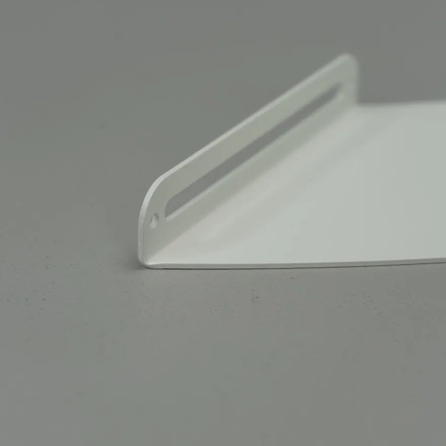 SECTOR Hjørnehylde i metal - Hvid - Small 17 cm