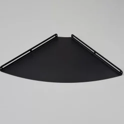 SECTOR Hjørnehylde i metal - Sort - Large 30 cm