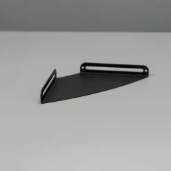 SECTOR Hjørnehylde i metal - Sort - Small 17 cm