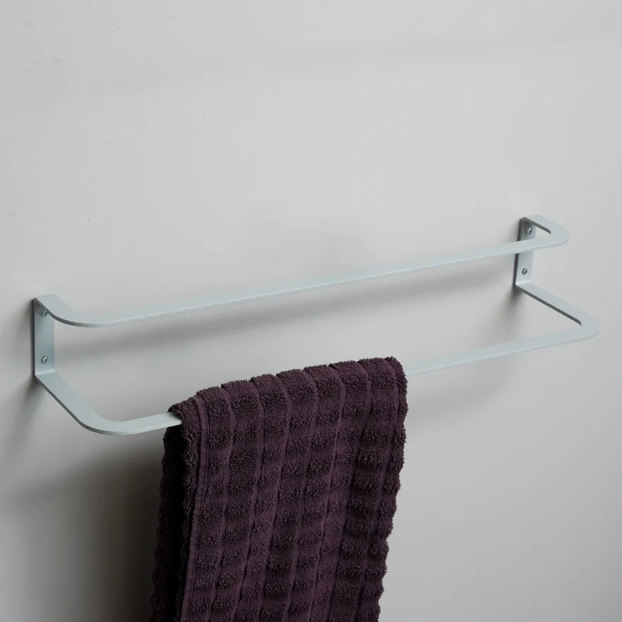Sector Håndklædeholder til væggen - Grå 60 cm