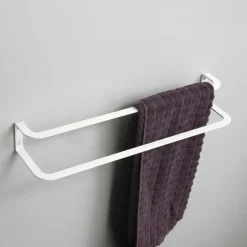 Sector Håndklædeholder til væggen - Hvid 60 cm