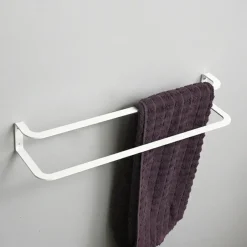 Sector Håndklædeholder til væggen - Hvid 60 cm