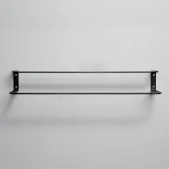 Sector Håndklædeholder til væggen - Sort 60 cm
