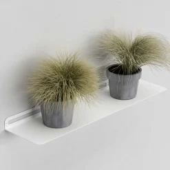 SECTOR hylde i metal - 60x15 cm. Hvid