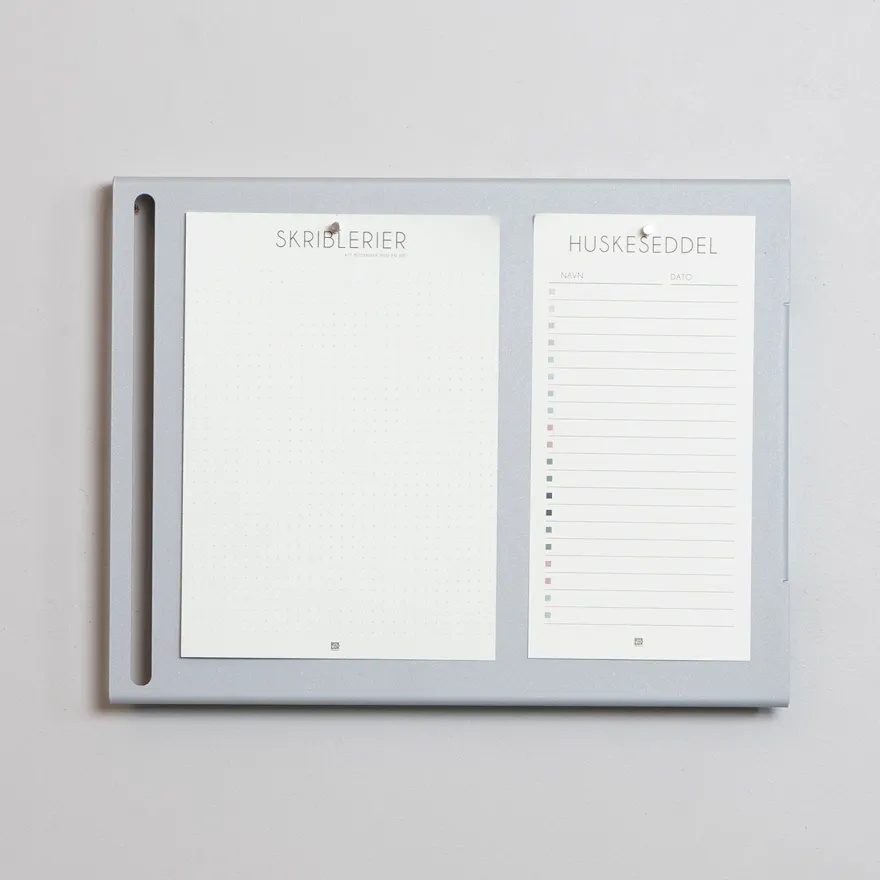 SECTOR Noteboard - A4 Magnettavle - Grå
