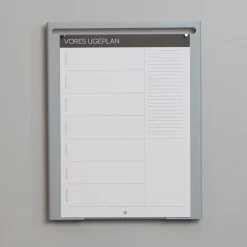 SECTOR Noteboard - A4 Magnettavle - Grå