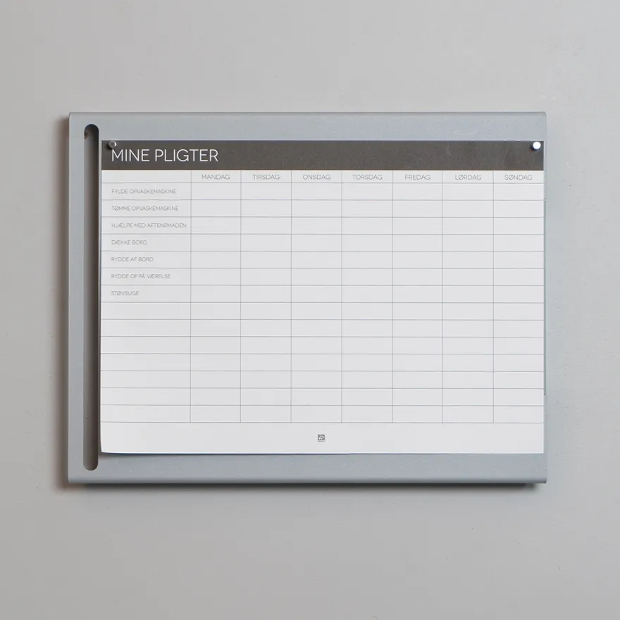 SECTOR Noteboard - A4 Magnettavle - Grå