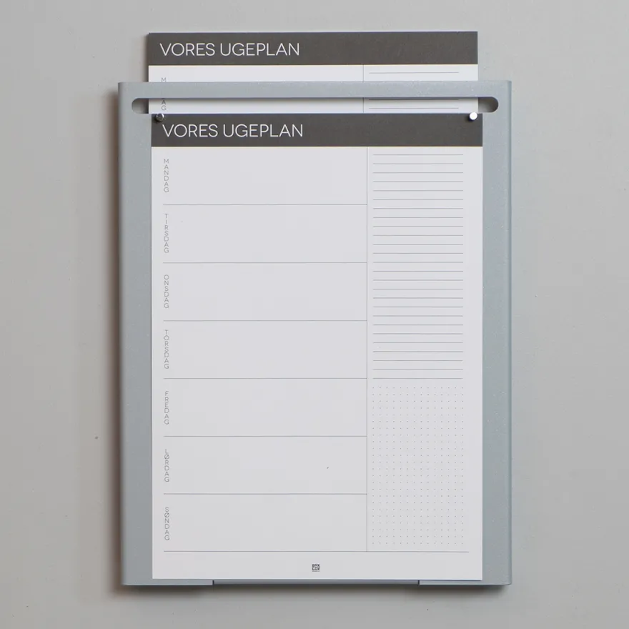 SECTOR Noteboard - A4 Magnettavle - Grå