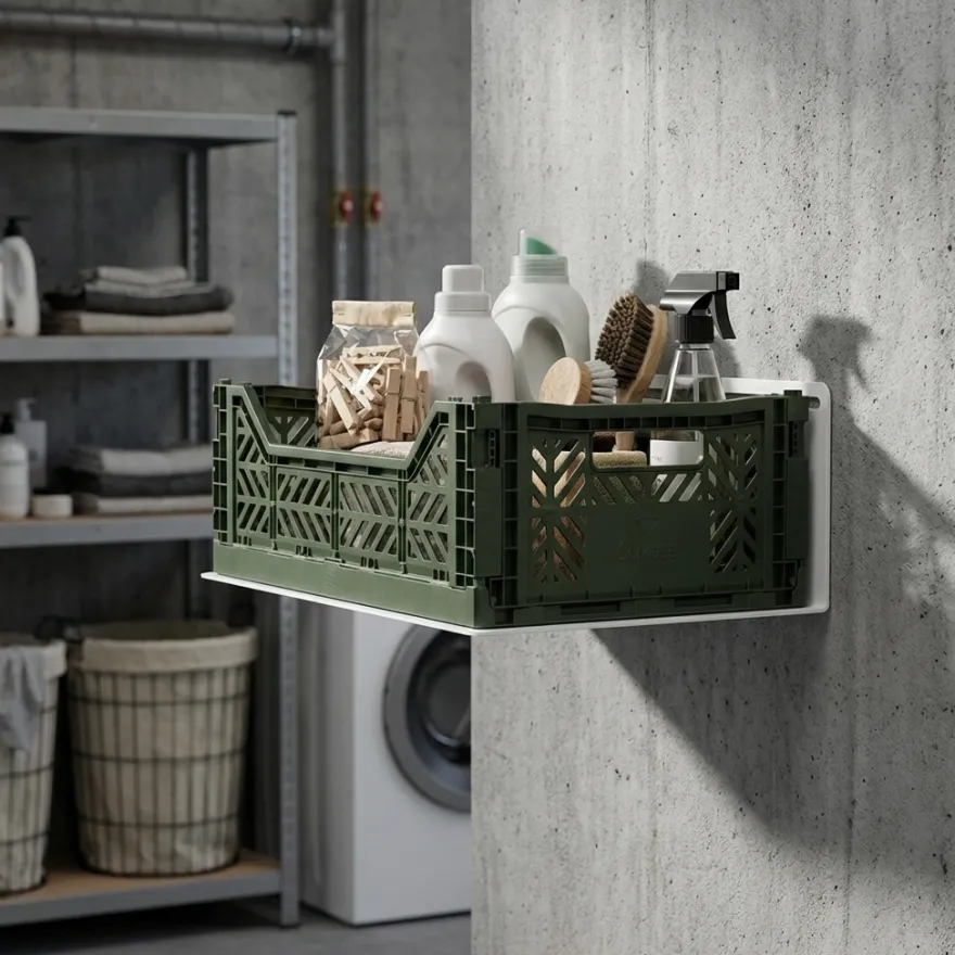 SECTOR Væghylde - Demi Shelf - HVID