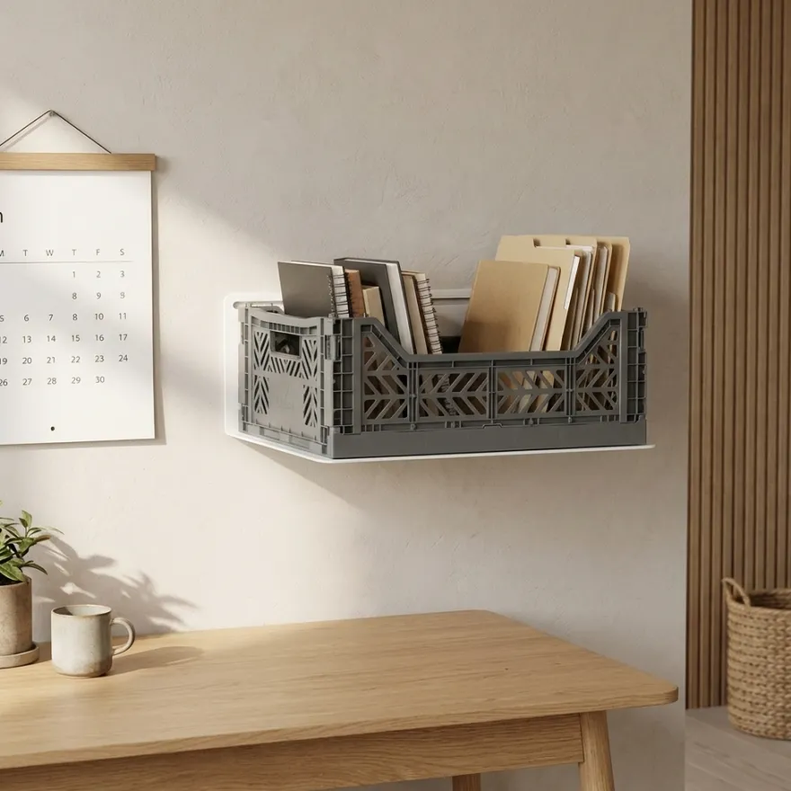 SECTOR Væghylde - Demi Shelf - HVID