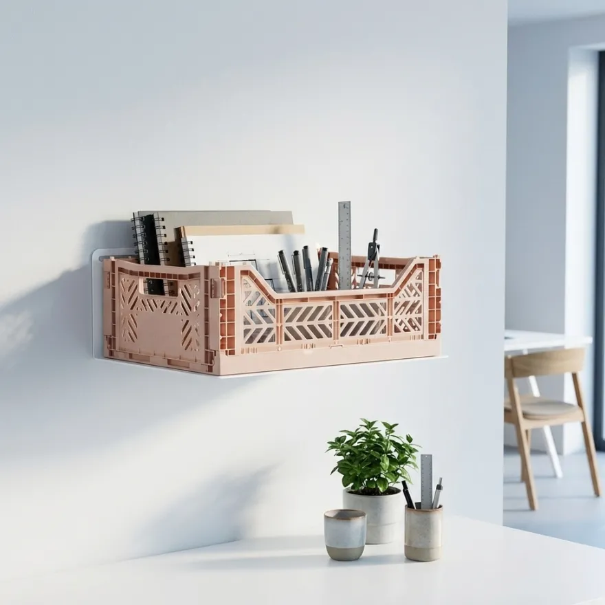SECTOR Væghylde - Demi Shelf - HVID
