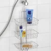 Shower caddy med 3 hylder - Nivala med krog