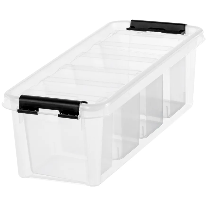 SmartStore Classic - Str. 4 med indsatser - Plastikkasse med låg