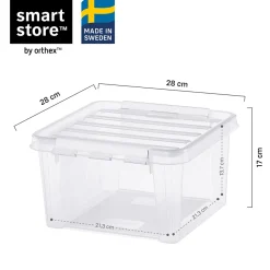 SmartStore Classic - Str. 12 - Plastikkasse med låg