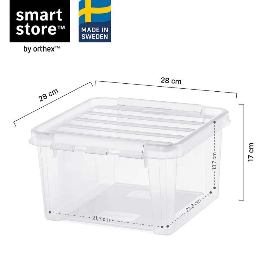 SmartStore Classic - Str. 12 - Plastikkasse med låg
