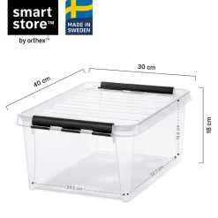 SmartStore Classic - Str. 15 - Plastikkasse med låg
