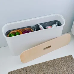 Smartstore Collect Box til affaldssortering - 46L SLIM - Hvid