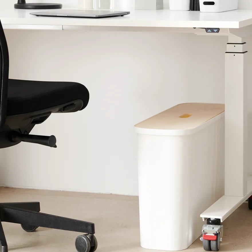 Smartstore Collect Box til affaldssortering - 46L SLIM - Hvid