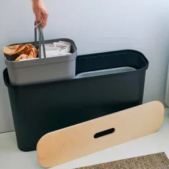 Smartstore Collect Box til affaldssortering - 46L SLIM - Sort