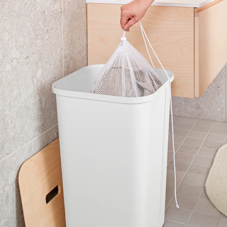 Smartstore Collect 53 liters plastbeholder med låg - Hvid