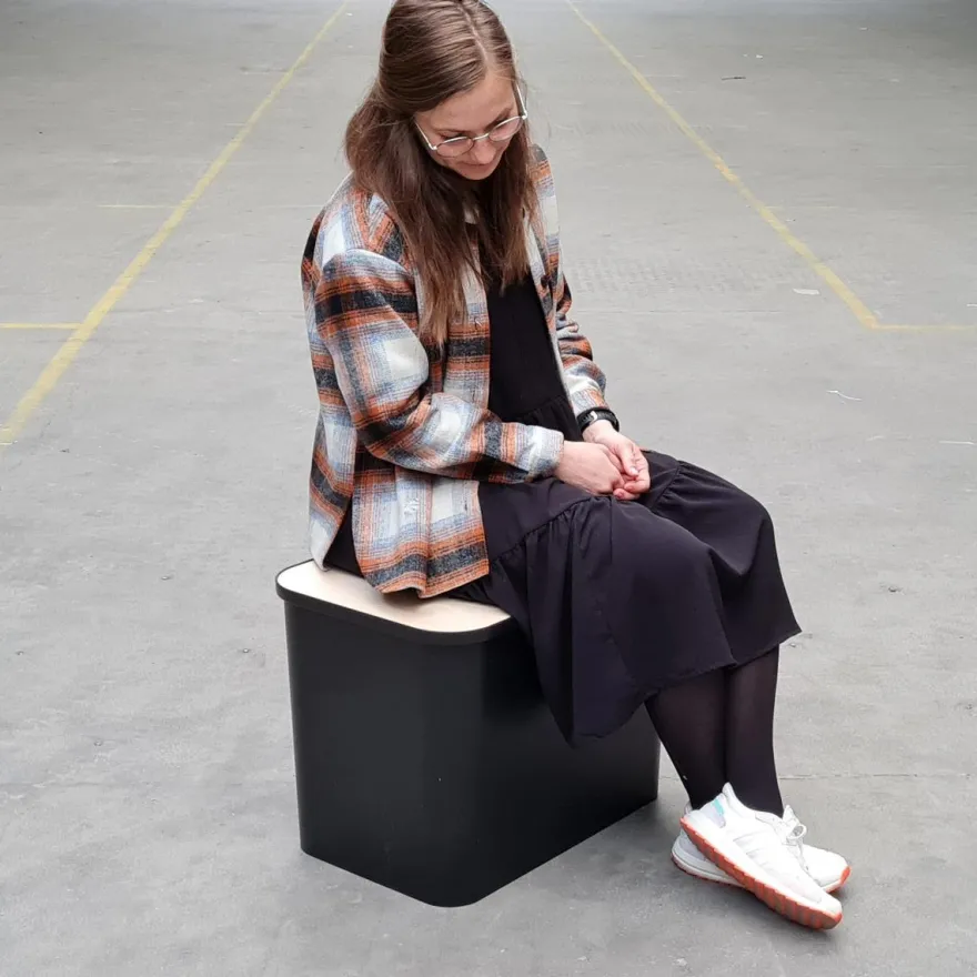 Smartstore Collect Set Giftbox til affaldssortering - Sort