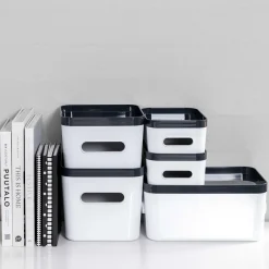 SmartStore Plastkasse OLIVIA SQUARE M - HVID