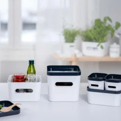 SmartStore Plastkasse OLIVIA SQUARE M - HVID