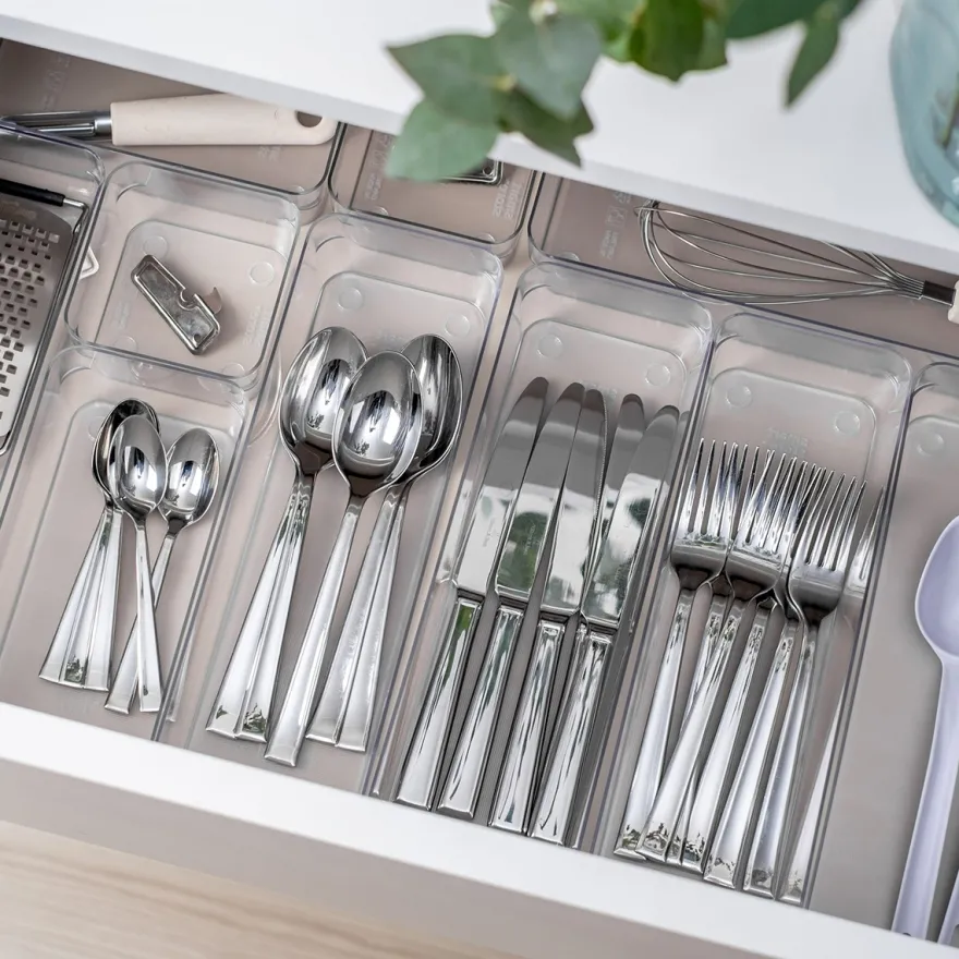 SmartStore Skuffekasse 40x10 cm. CLEAR