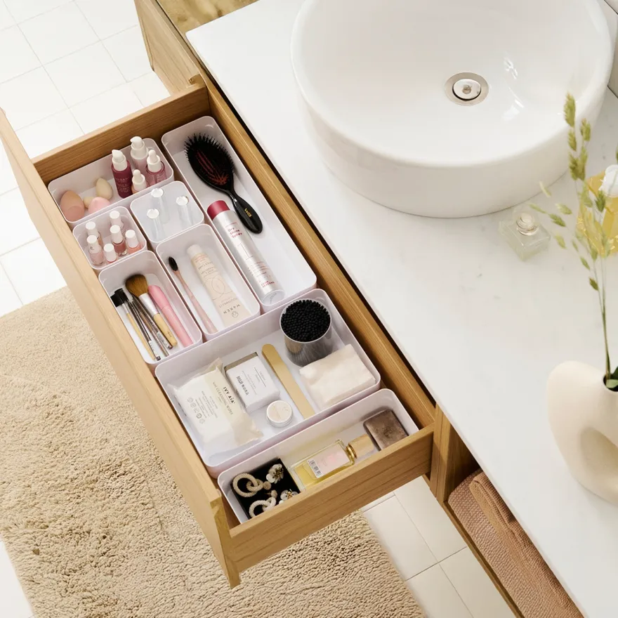 SmartStore Skuffekasse 10x10 cm. WHITE