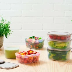 SmartStore SUSTAIN - Rund madbøtte - Earl Grey, 0,45 L